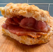 Cheddar Biscuit with Country Ham