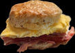 NEW!! bacon & egg French Toast biscuit